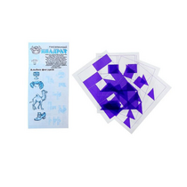 Прозрачный квадрат (синий) - «globural.ru» - Воркута