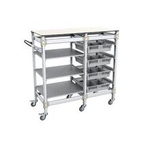 Тележка 2-х секционная для учебных наборов и цифровых лабораторных комплексов SenseDisc - «globural.ru» - Воркута