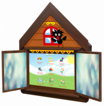 Логопедический комплекс "Домик Антошки" (навесной) - «globural.ru» - Воркута