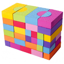 Конструктор мягкий 68 блоков - «globural.ru» - Воркута