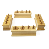 Блоки с цилиндрами-вкладышами для малышей - 4 штуки - «globural.ru» - Воркута