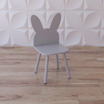 Стул «Ушки на макушке» белый - «globural.ru» - Воркута