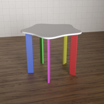 Детский стол «Радужное облачко» - «globural.ru» - Воркута