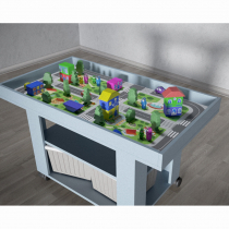 Игровой ландшафтный стол для изучения ПДД №2 - «globural.ru» - Воркута