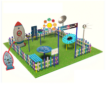 Космическая площадка (комплект Эконом)   - «globural.ru» - Воркута