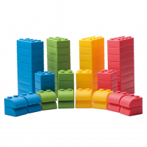 Мягкие блоки "Элтик" (64 предмета) - «globural.ru» - Воркута