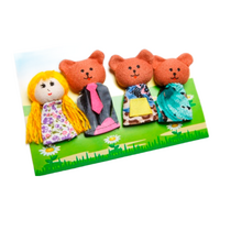 Набор пальчиковых кукол к сказке "Три медведя" - «globural.ru» - Воркута