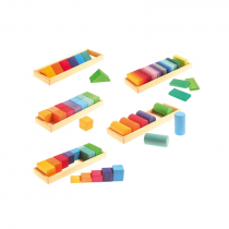 Набор для творческого конструирования "Цветные формы. Базовый набор 1" - «globural.ru» - Воркута