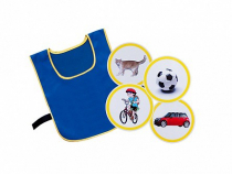 Игровой комплект "Жилет-накидка" с набором тематических картинок - «globural.ru» - Воркута