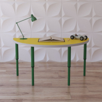 Стол растущий на регулируемых ножках «Половинка» - «globural.ru» - Воркута