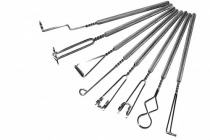 Комплект массажных логопедических зондов на толстых ручках с накаткой (по Новиковой Е.В.). Основной комплект из 8-ми зондов - «globural.ru» - Воркута