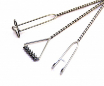 Комплект массажных логопедических зондов "Универсальный" на витых ручках с колечком (3 штуки) - «globural.ru» - Воркута