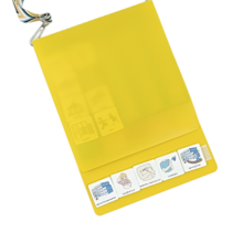 Коммуникативная книга с карточками PECS/ПЭКС (Большая, цвет желтый) - «globural.ru» - Воркута