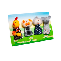 Набор пальчиковых кукол к сказке "Курочка Ряба" - «globural.ru» - Воркута