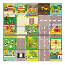 Коврик для логобота Пчелка "Ферма" - «globural.ru» - Воркута