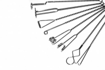 Комплект массажных логопедических зондов с витыми ручками мини Новикова Е.В. (8 штук) - «globural.ru» - Воркута