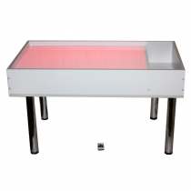 Световой столик для рисования песком напольный "Мультиколор" с кармашком для песка - «globural.ru» - Воркута