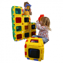 Набор Полидрон Гигант "Комплект встраиваемых цветных окон". Дополнительный набор - «globural.ru» - Воркута