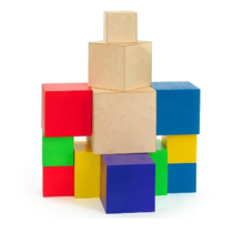 Набор Кубиков 40х40х40  - «globural.ru» - Воркута