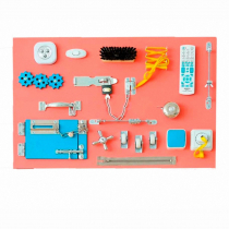 Бизиборд "Розовый мир" - «globural.ru» - Воркута