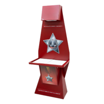 Интерактивная проекционная книга "Страницы памяти" - инсталляция в военно-патриотическом оформлении - «globural.ru» - Воркута