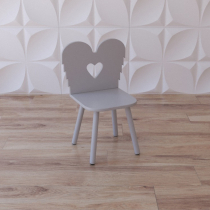 Стул «Ангельское сердечко» белый - «globural.ru» - Воркута
