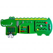 Бизиборд "Зелёный крокодильчик" - «globural.ru» - Воркута