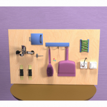 Бизиборд "Домашний уголок" - «globural.ru» - Воркута