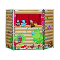 Учебный комплект "Домашний театр" с тематическими фигурками для представлений - «globural.ru» - Воркута