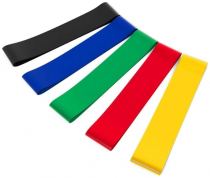 Ленточный эспандер фитнес - резинки набор из 5 штук - «globural.ru» - Воркута