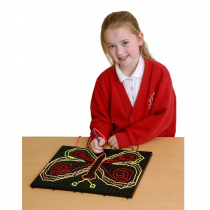 Набор Узорная шнуровка №2 (Набор черных панелей для создания композиций) - «globural.ru» - Воркута