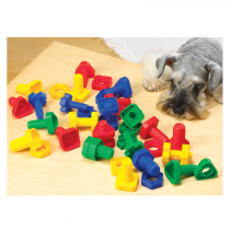 Игра на сенсомоторное развитие "Гайки и болтики" - «globural.ru» - Воркута