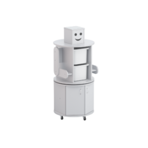 Тумба поворотная Робот-Робик (серый/белый) - «globural.ru» - Воркута