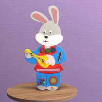 Бизиборд «Зайчик-побегайчик» - «globural.ru» - Воркута