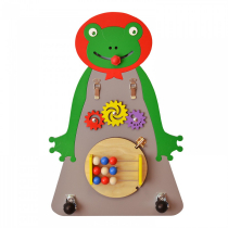 Бизиборд «Лягушка- Квакушка» - «globural.ru» - Воркута