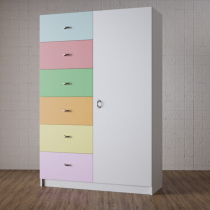 Шкаф «Яркие краски» - «globural.ru» - Воркута