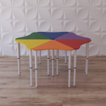 Стол растущий на регулируемых ножках «Лети лепесток» - «globural.ru» - Воркута