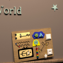 Бизиборд "Моя комната" - «globural.ru» - Воркута