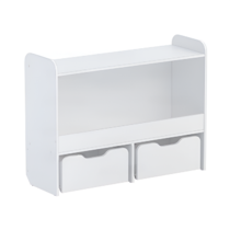 Стеллаж для игрушек и пособий "Росток 1" (белый) - «globural.ru» - Воркута