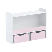 Стеллаж для игрушек и пособий "Росток 1" (белый/зефир) - «globural.ru» - Воркута