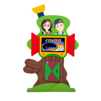 Интерактивная развивающая настенная панель «Домик на дереве» - «globural.ru» - Воркута