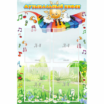 Стенд "Музыкальный киоск" с 4 карманами - «globural.ru» - Воркута