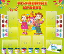 Стенд "Волшебные краски" - «globural.ru» - Воркута
