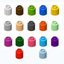  Элемент конструктора одиночный одноцветный Color Blocks 100 штук - «globural.ru» - Воркута