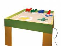 Электрифицированный световой стол "Песочница" с комплектом шаблонов для рисования - «globural.ru» - Воркута