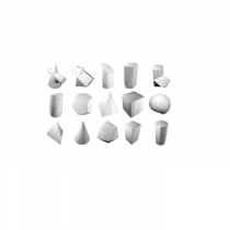 Комплект гипсовых моделей геометрических тел  - «globural.ru» - Воркута