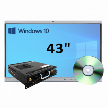 Интерактивная панель 43" (встроенный ПК, Win10) - «globural.ru» - Воркута