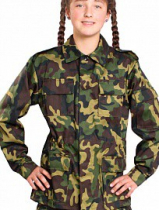 Костюм детский военно-полевой зелёный кмф - «globural.ru» - Воркута
