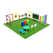 Музыкальная площадка (комплект Максимальный без ограждения)     - «globural.ru» - Воркута