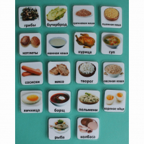 Набор карточек "Основные блюда" - «globural.ru» - Воркута